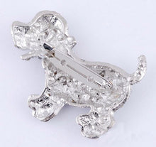 Beautiful Puppy Dog Brooch Pin