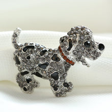 Beautiful Puppy Dog Brooch Pin