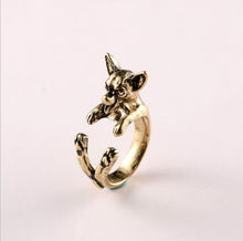 Cuddly Vintage Chihuahua Dog Ring