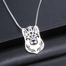 Beautiful Siberian Husky Pendant Necklace
