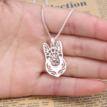 Beautiful Siberian Husky Pendant Necklace